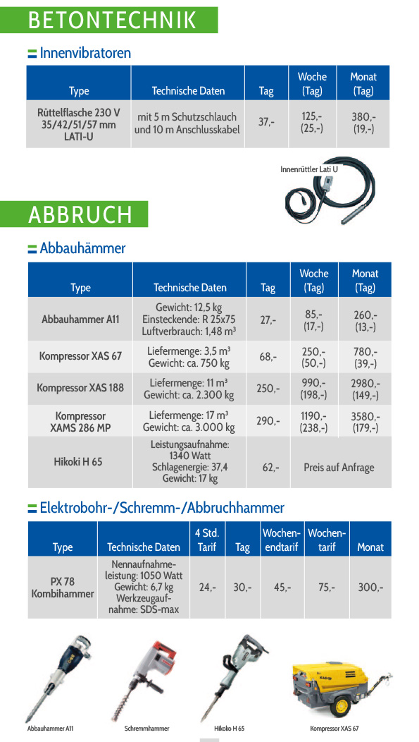 Preisliste Seite 14